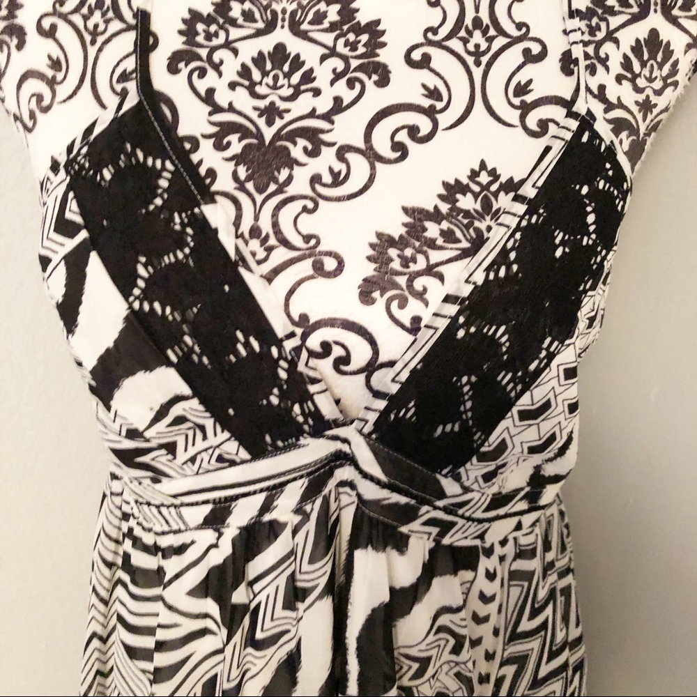 Leshop Chiffon Maxi Sundress Dress NWT - Picture 2 of 7